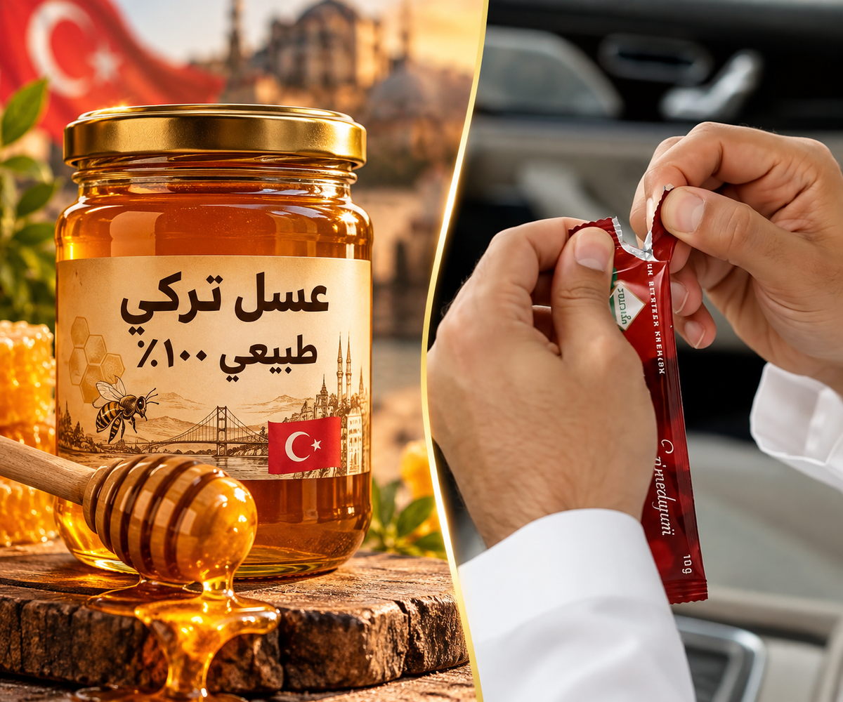 عسل تركي طبيعي ٪١٠٠